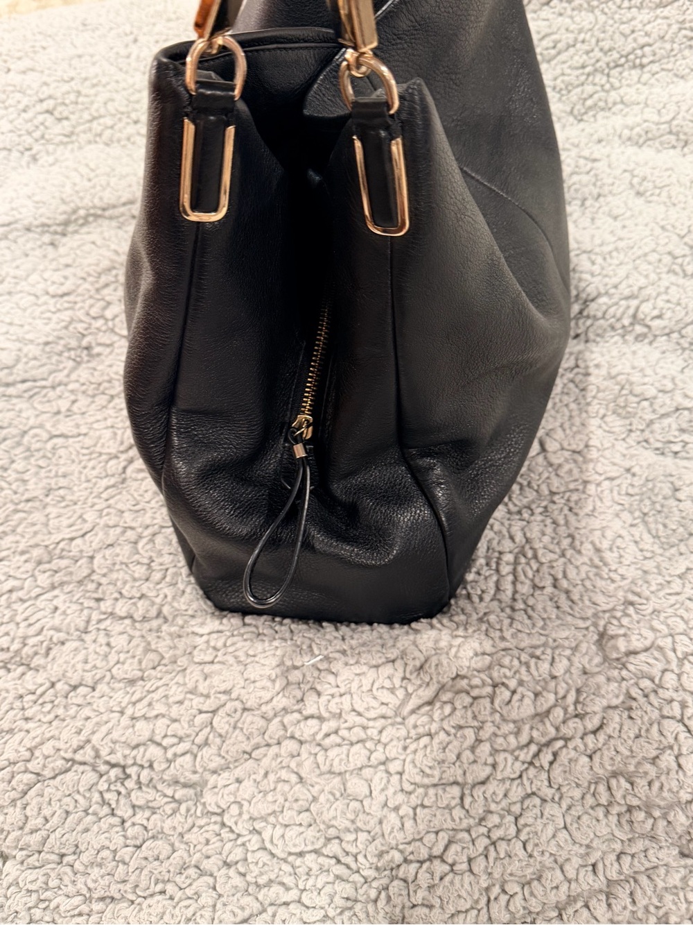 Coach Madison Pheobe Black pebble leather bag Excellent condition - Picture 3 of 16